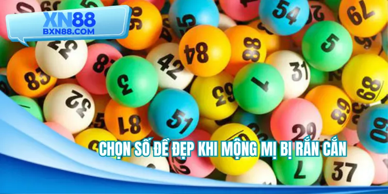 Chọn số đề đẹp khi mộng mị bị rắn cắn